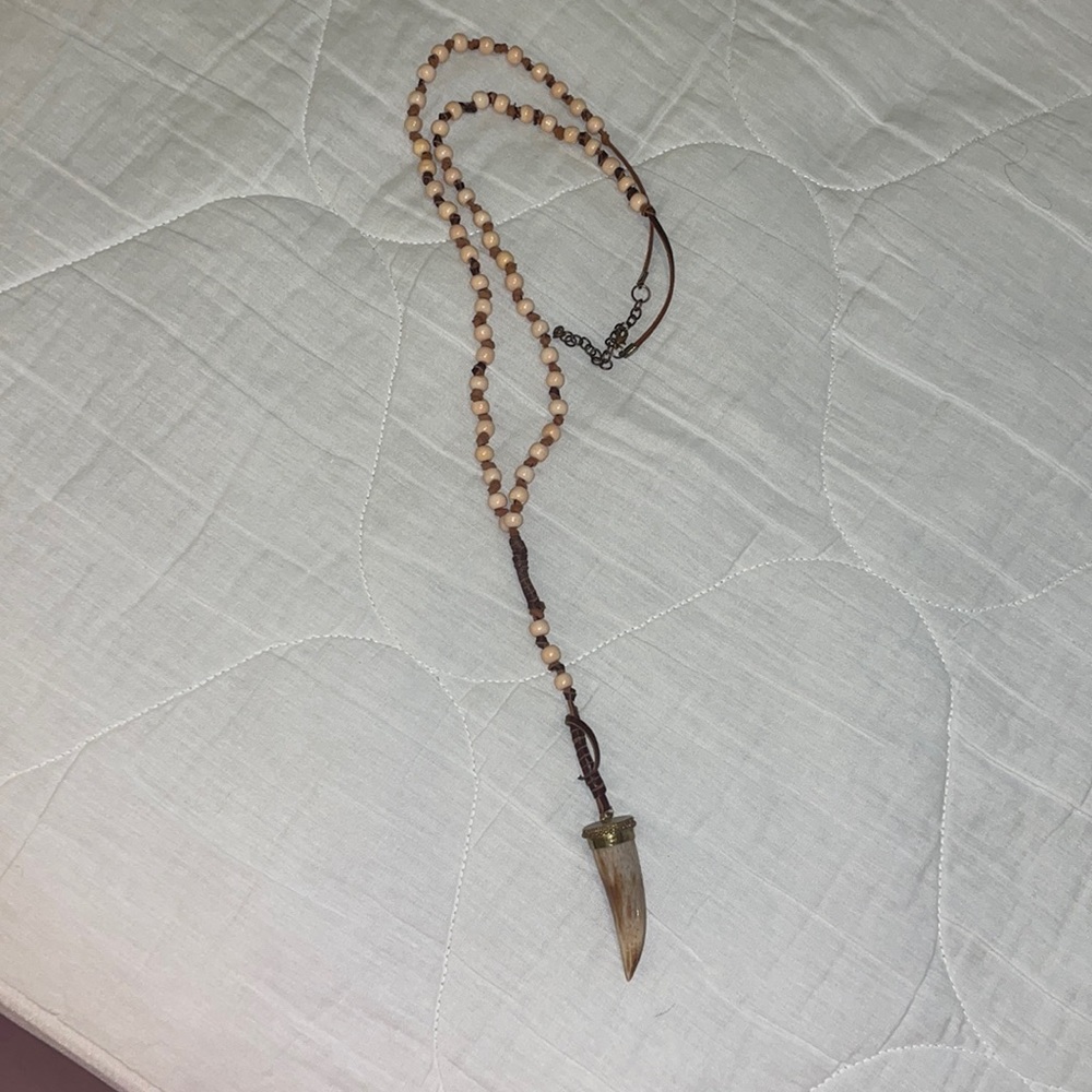 Tusk necklace